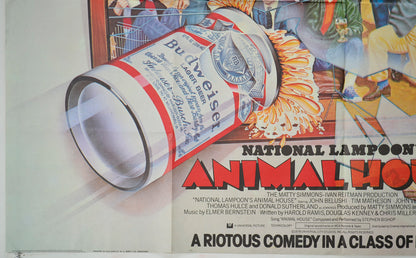 NATIONAL LAMPOON’S ANIMAL HOUSE (Bottom Left) Cinema Quad Movie Poster 