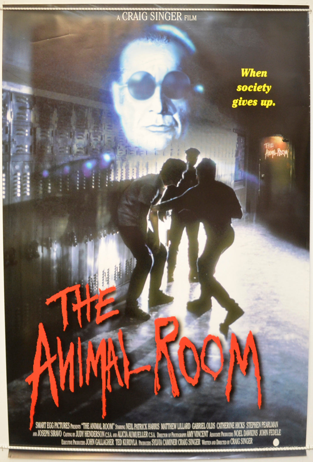 The Animal Room  Original One Sheet Poster - Film Poster - Movie Poster 