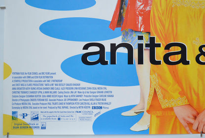 ANITA AND ME (Bottom Left) Cinema Quad Movie Poster 