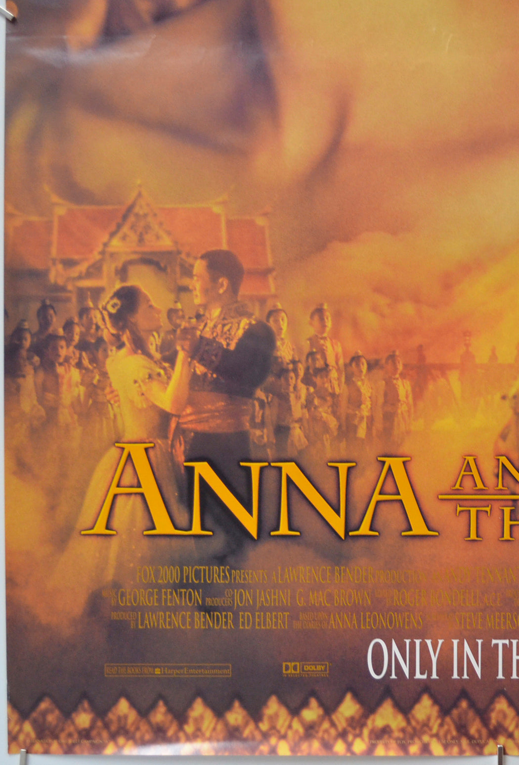 ANNA AND THE KING (Bottom Left) Cinema One Sheet Movie Poster 