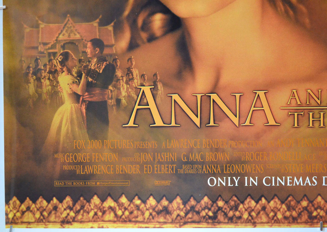 ANNA AND THE KING (Bottom Left) Cinema Quad Movie Poster 