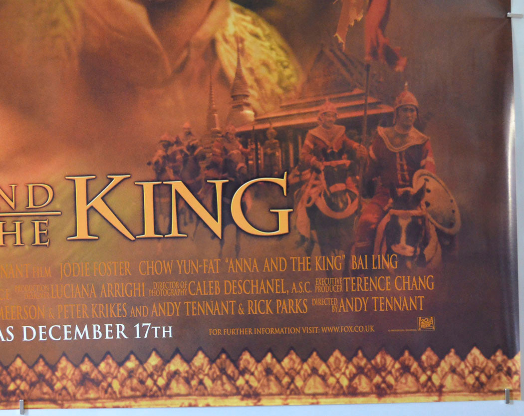 ANNA AND THE KING (Bottom Right) Cinema Quad Movie Poster 