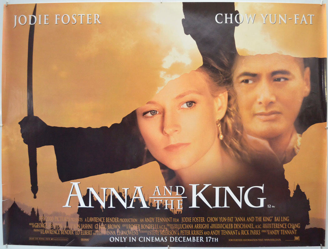 Anna And The King (Teaser / Advance Version) Original Quad Poster - Film Poster - Movie Poster