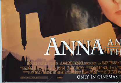 ANNA AND THE KING (Bottom Left) Cinema Quad Movie Poster 