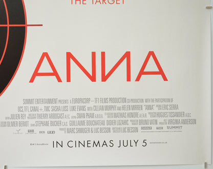 ANNA (Bottom Right) Cinema Quad Movie Poster 