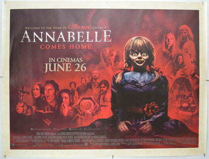 Annabelle Comes Home - Original Quad Poster - Film Poster - Movie Poster