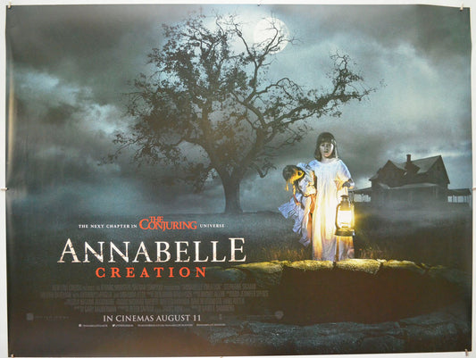 Annabelle: Creation Original Quad Poster - Film Poster - Movie Poster