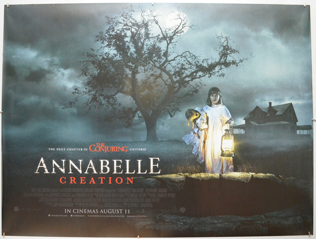 Annabelle: Creation  Original Quad Poster - Film Poster - Movie Poster