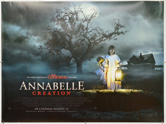 Annabelle: Creation - Original Quad Poster - Film Poster - Movie Poster