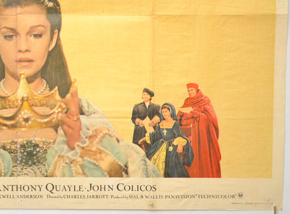 ANNE OF THE THOUSAND DAYS (Bottom Right) Cinema Quad Movie Poster 