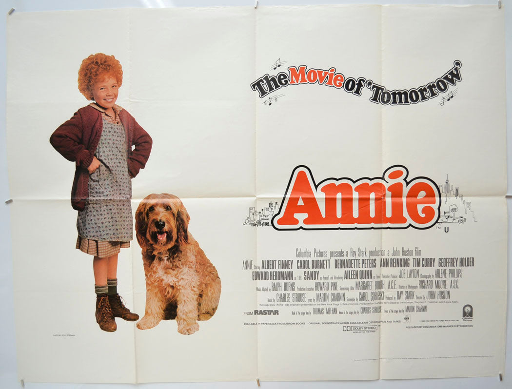 Annie  Original Quad Poster - Film Poster - Movie Poster