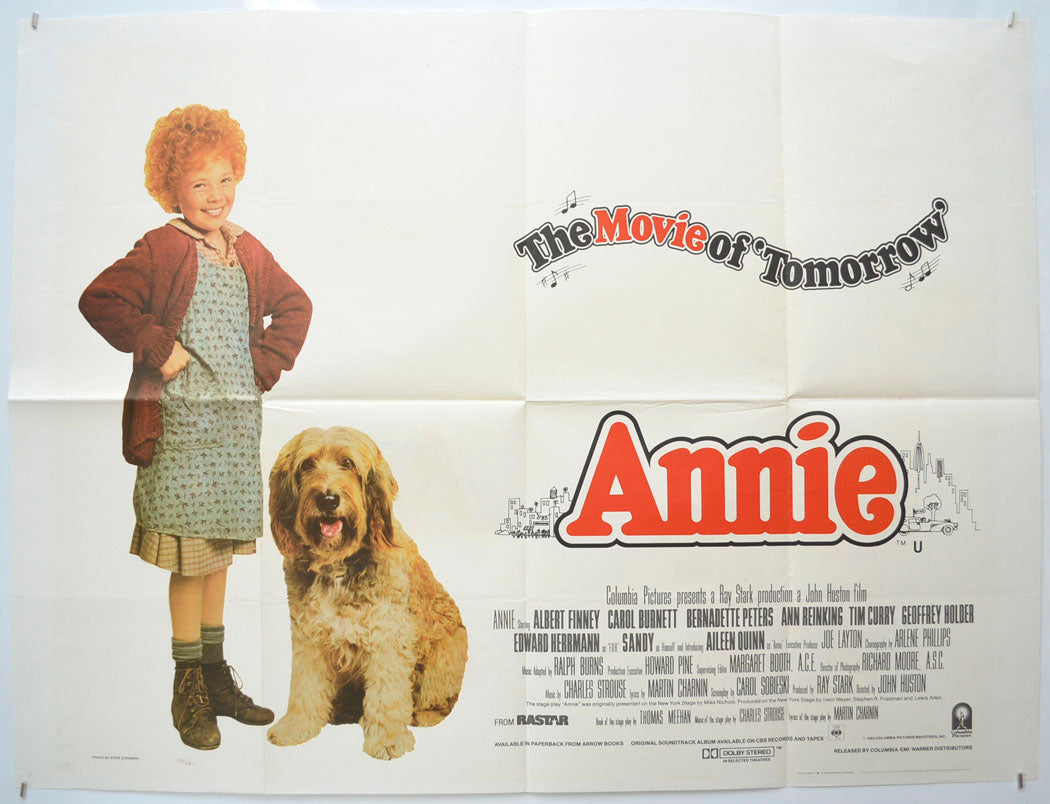 Annie  Original Quad Poster - Film Poster - Movie Poster