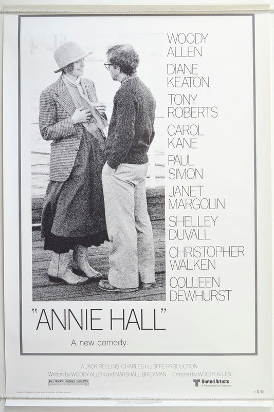 Annie Hall  (1977 re-release Poster)   Original One Sheet Poster - Movie Poster