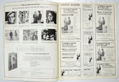 ANNIE HALL Cinema Exhibitors Campaign Pressbook - INSIDE 