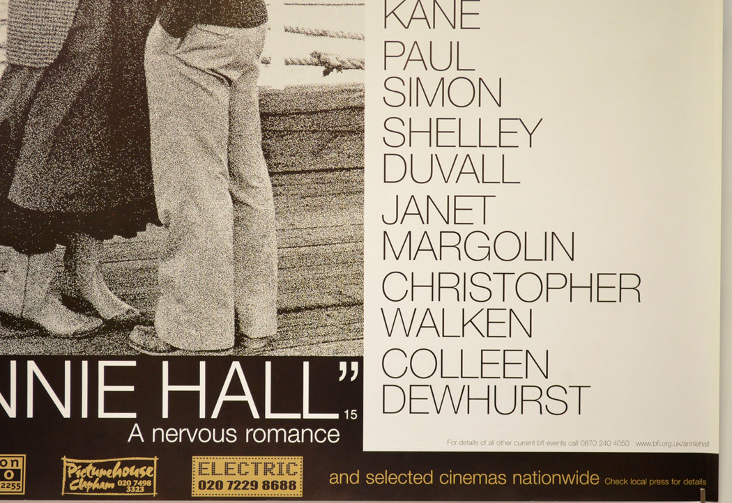 ANNIE HALL (Bottom Right) Cinema Quad Movie Poster 