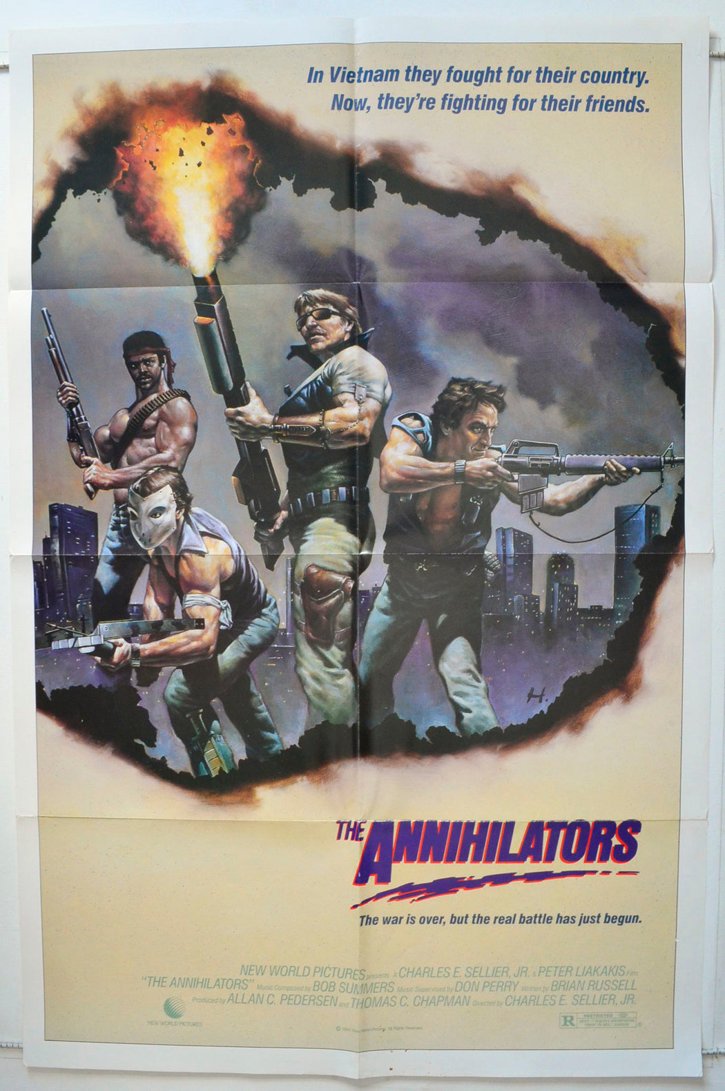 The Annihilators Original One Sheet Poster - Movie Poster