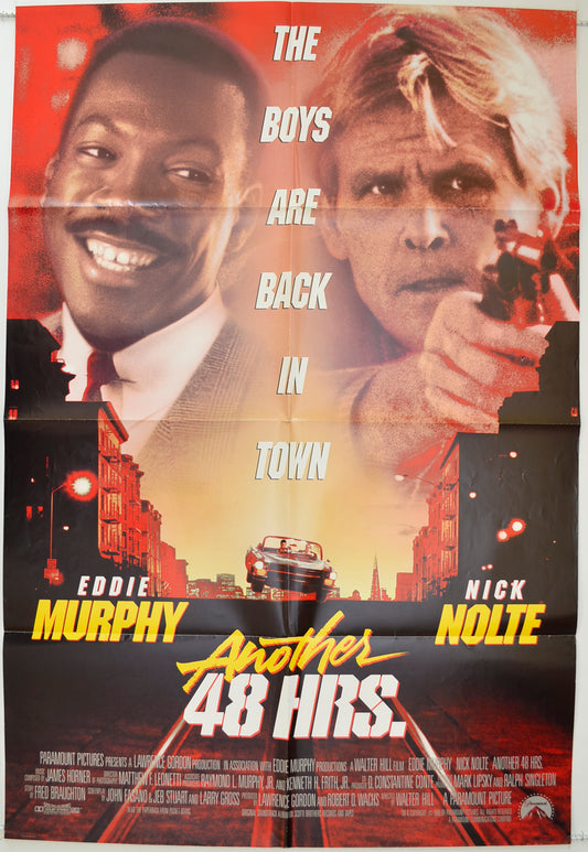 Another 48hrs  Original One Sheet Poster - Film Poster - Movie Poster 