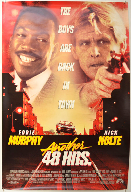 Another 48hrs Original One Sheet Poster - Film Poster - Movie Poster