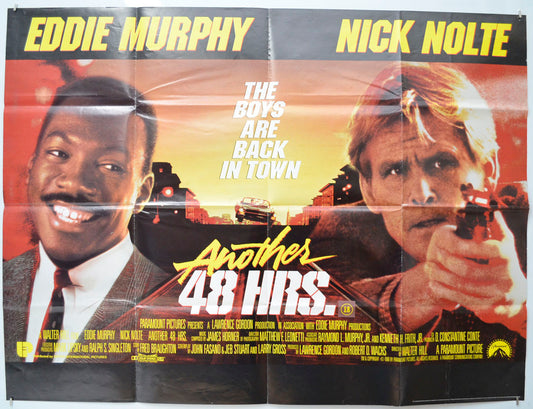 Another 48Hrs Original Quad Poster - Film Poster - Movie Poster