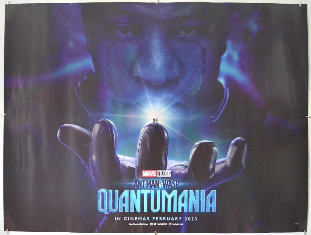 Ant-man And The Wasp Quantumania (Teaser / Advance Version) Original Quad Poster - Film Poster - Movie Poster  