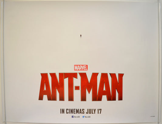 Ant-Man  (Teaser / Advance Version)  Original Quad Poster - Film Poster - Movie Poster 