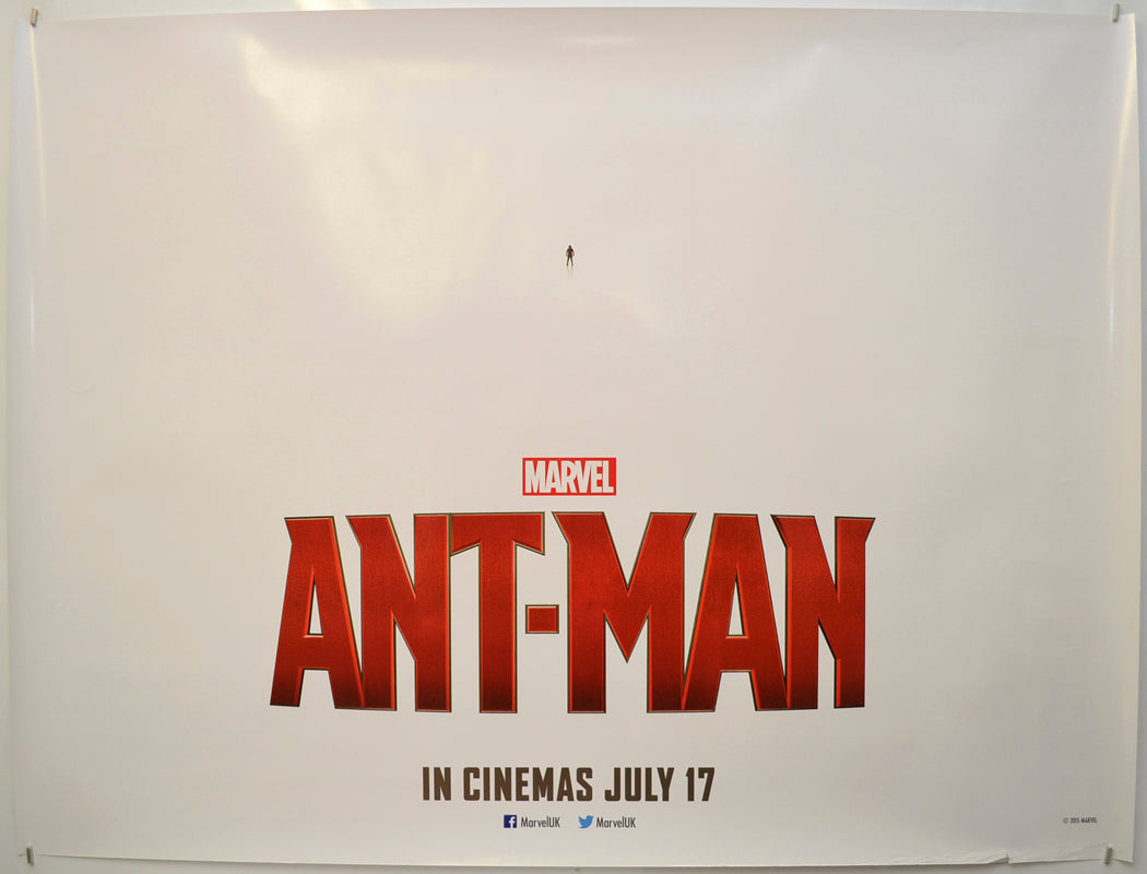 Ant-Man (Teaser / Advance Version) Original Quad Poster - Film Poster - Movie Poster