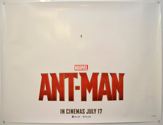 Ant-Man (Teaser / Advance Version) Original Quad Poster - Film Poster - Movie Poster