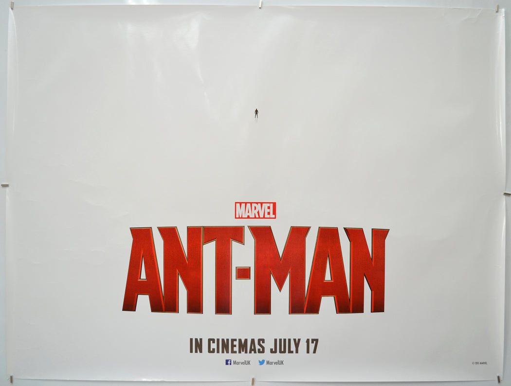 Ant-Man - Original Quad Poster - Film Poster - Movie Poster