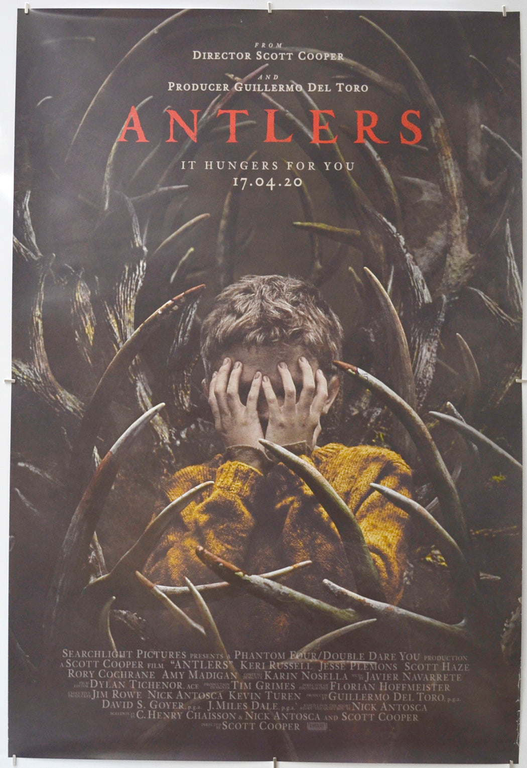 Antlers - Original One Sheet Poster - Film Poster - Movie Poster