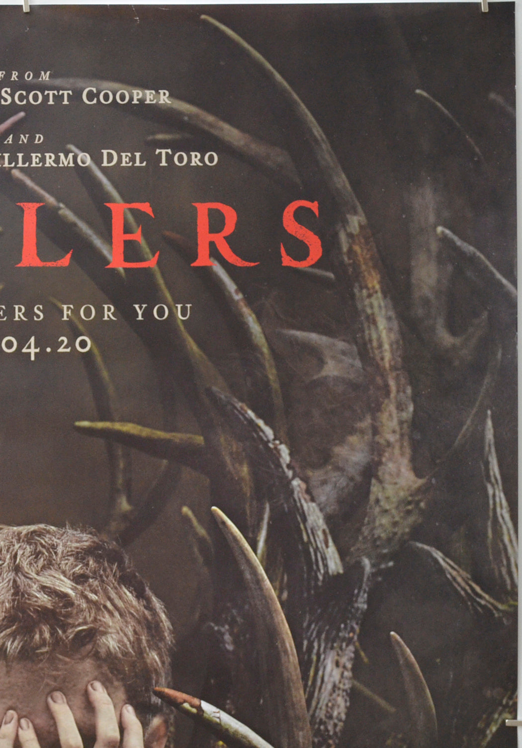 ANTLERS (Top Right) Cinema One Sheet Movie Poster 