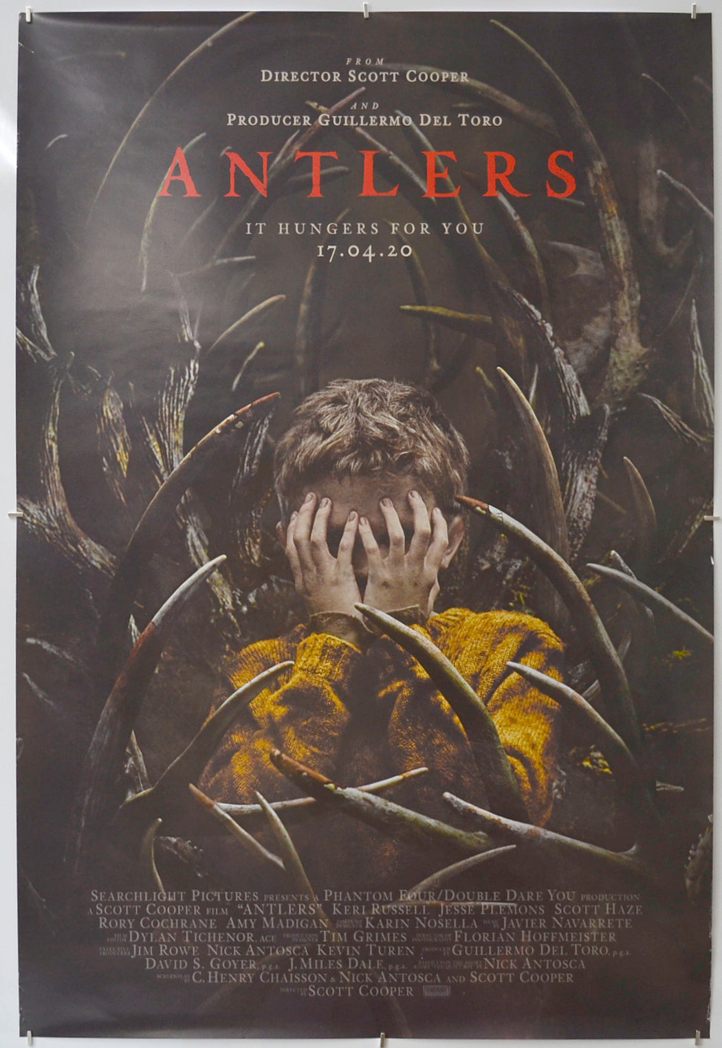 Antlers - Original One Sheet Poster - Film Poster - Movie Poster