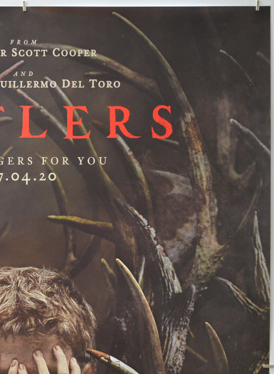 ANTLERS (Top Right) Cinema One Sheet Movie Poster 