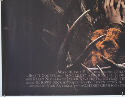 ANTLERS (Bottom Left) Cinema Quad Movie Poster 