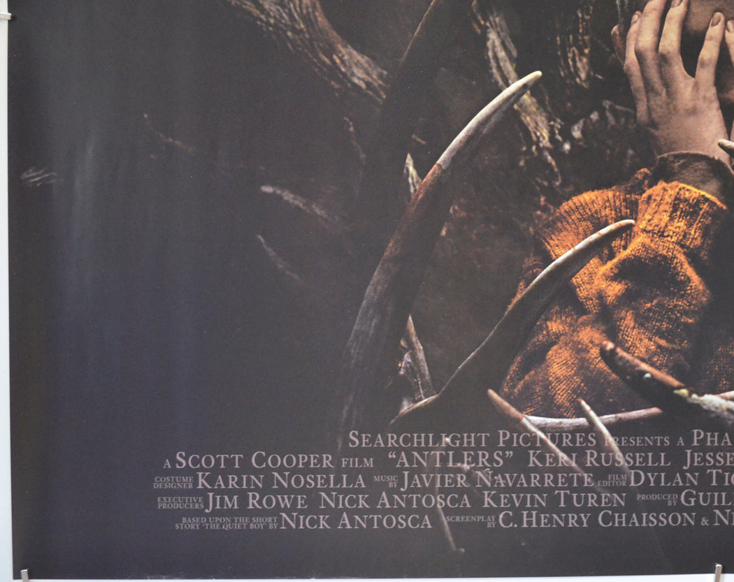 ANTLERS (Bottom Left) Cinema Quad Movie Poster 