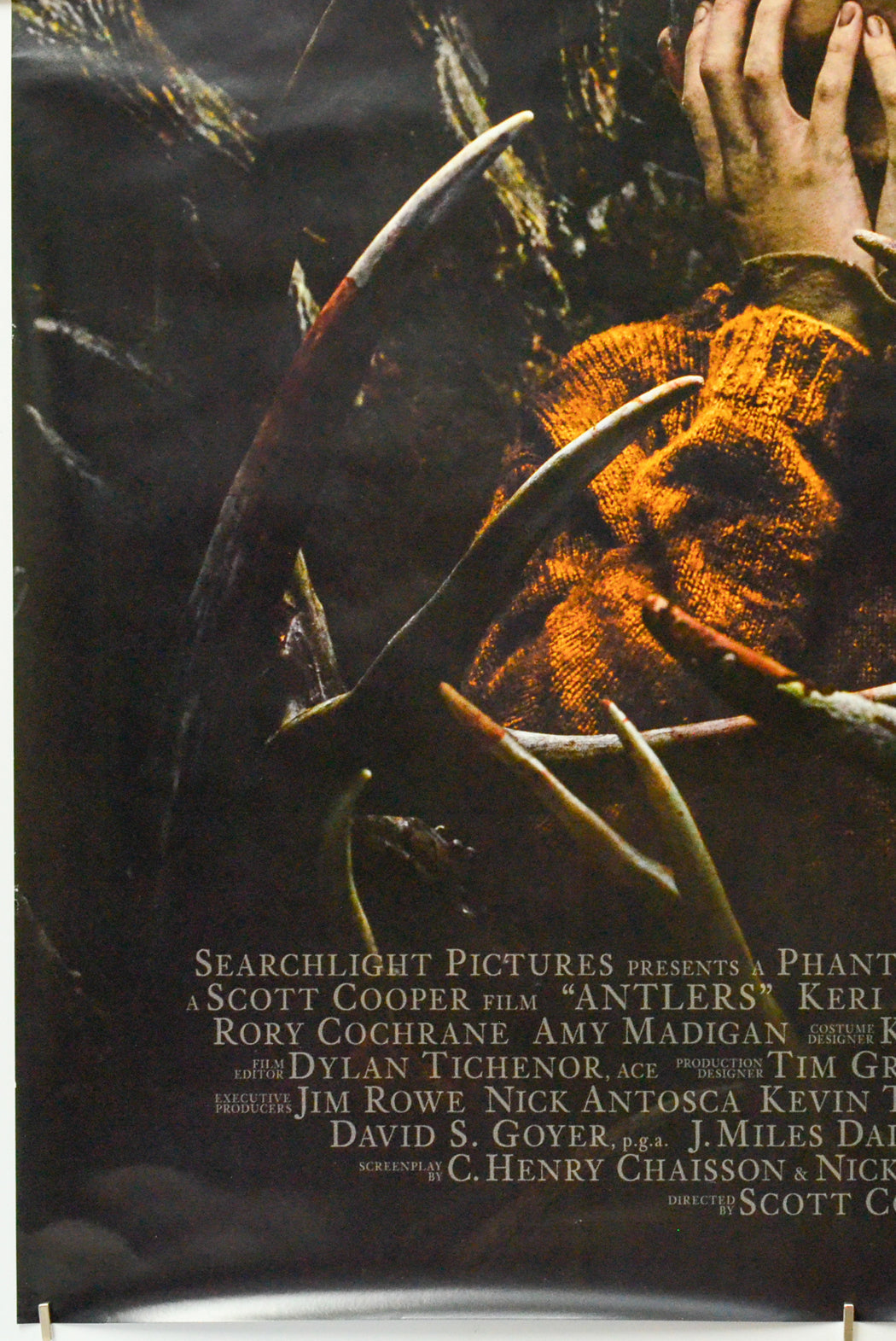 Antlers (Bottom Left) Cinema One Sheet Movie Poster 