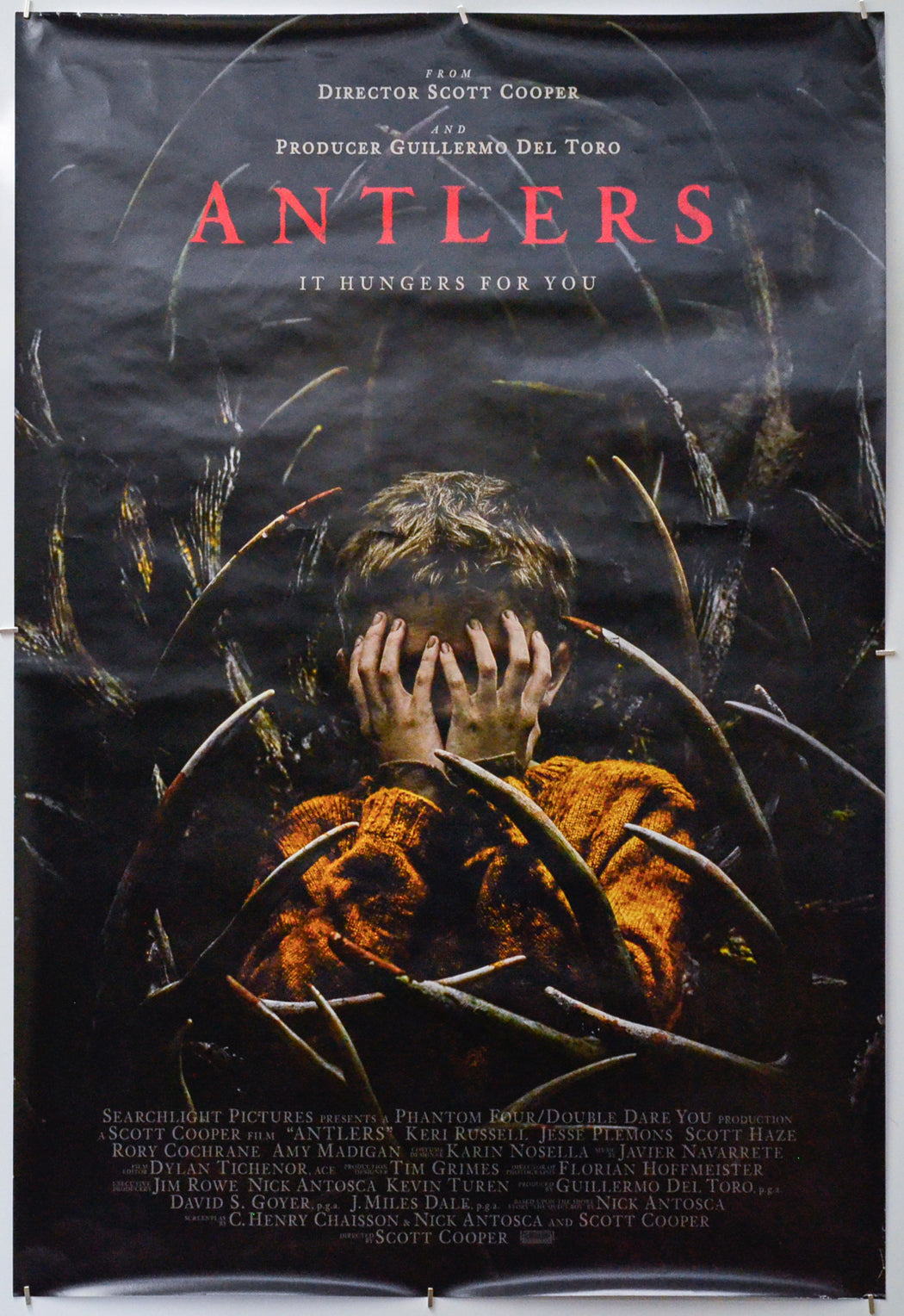 Antlers - Original One Sheet Poster - Film Poster - Movie Poster 