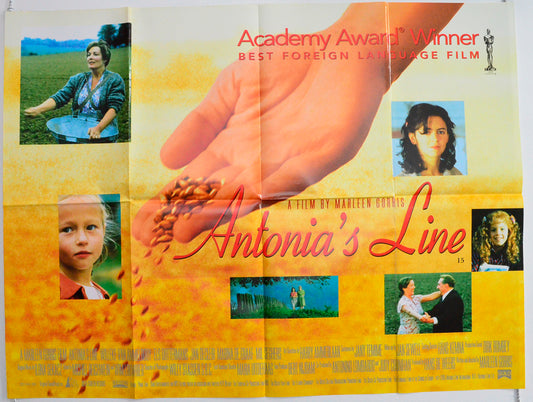 Antonia's Line  Original British Quad Poster - Film Poster - Movie Poster 