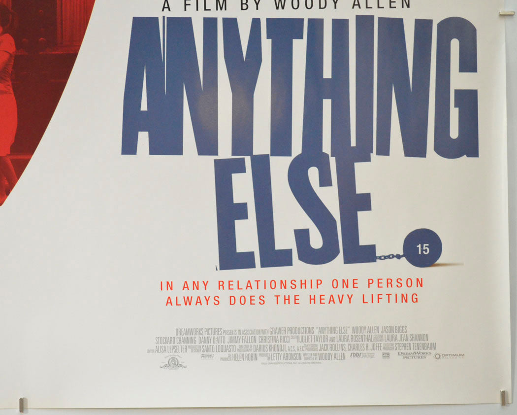 ANYTHING ELSE (Bottom Right) Cinema Quad Movie Poster 