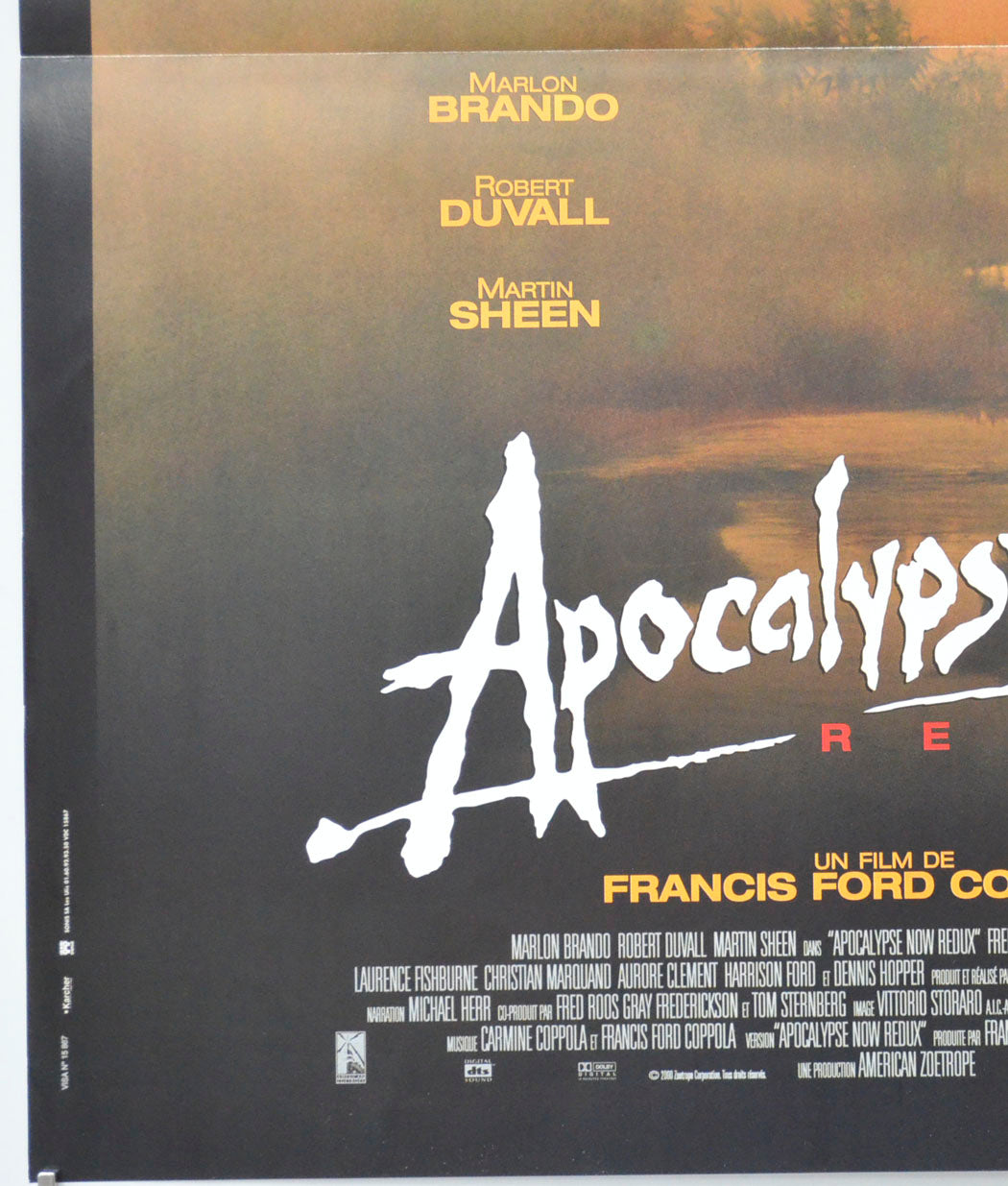 APOCALYPSE NOW (Bottom Left) Cinema French Petite Movie Poster 