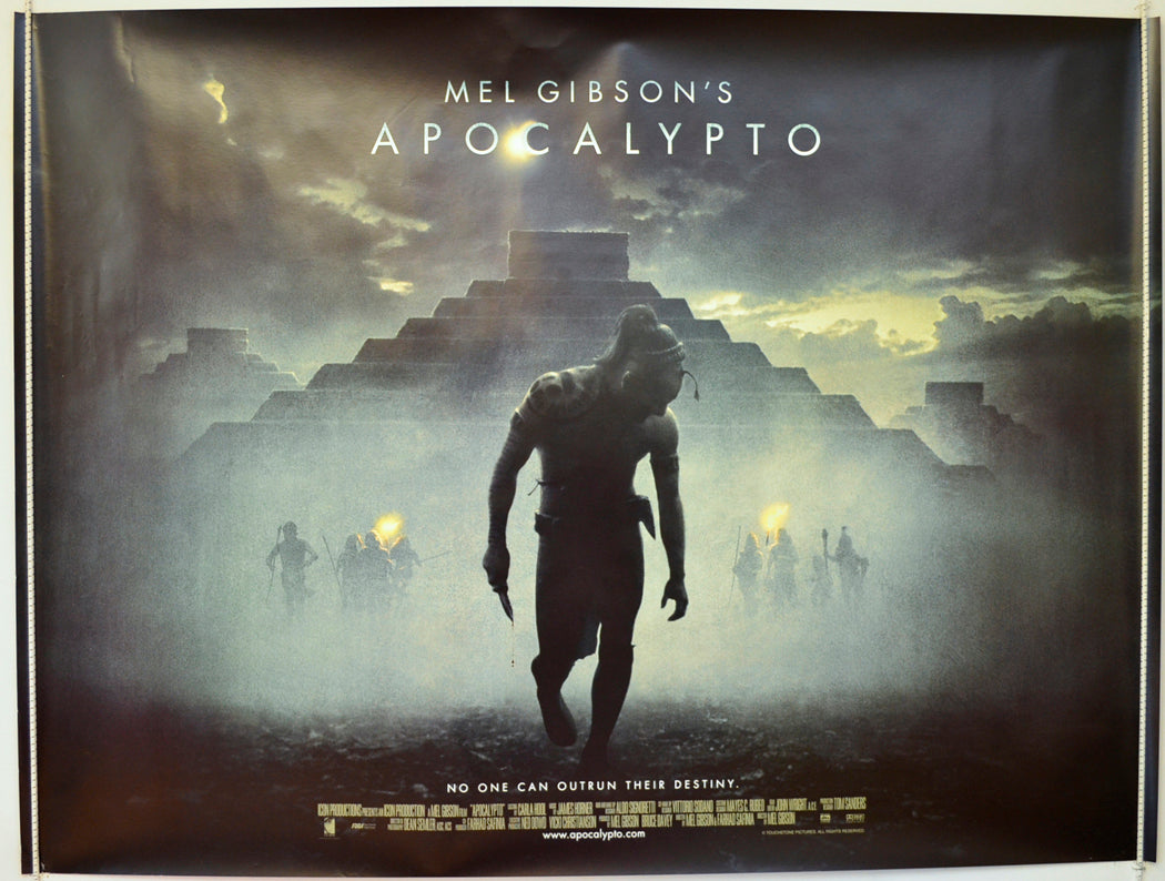 Apocalypto Original Quad Poster - Film Poster - Movie Poster  