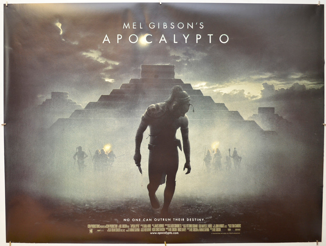 Apocalypto Original Quad Poster - Film Poster - Movie Poster  