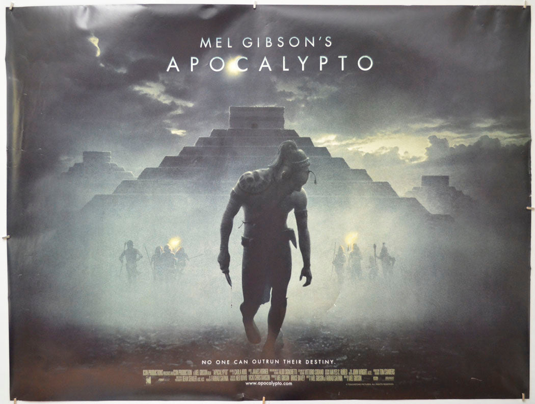 Apocalypto Original Quad Poster - Film Poster - Movie Poster