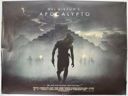 Apocalypto Original Quad Poster - Film Poster - Movie Poster