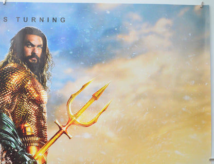 AQUAMAN AND THE LOST KINGDOM (Top Right) Cinema Quad Movie Poster 