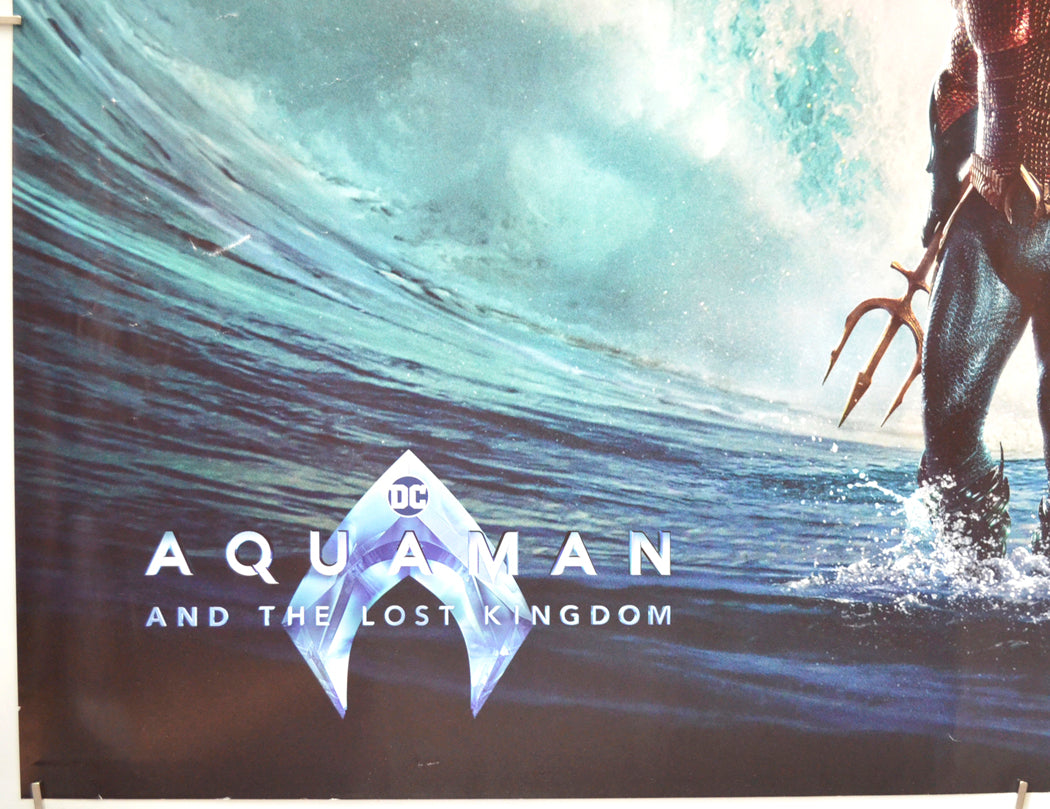 AQUAMAN AND THE LOST KINGDOM (Bottom Left) Cinema Quad Movie Poster 