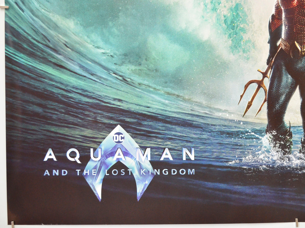 AQUAMAN AND THE LOST KINGDOM (Bottom Left) Cinema Quad Movie Poster 