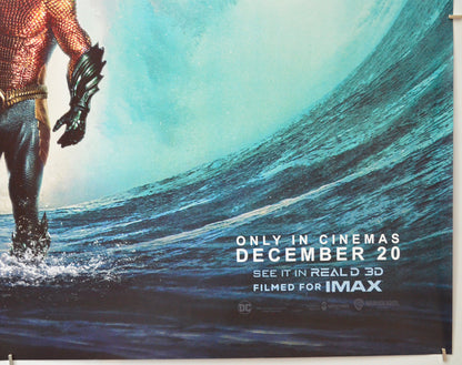 AQUAMAN AND THE LOST KINGDOM (Bottom Right) Cinema Quad Movie Poster 