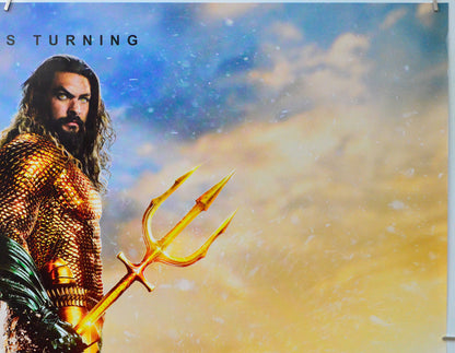Aquaman And The Lost Kingdom (Top Right) Cinema Quad Movie Poster 