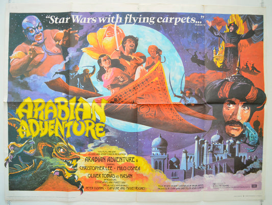 Arabian Adventure  Original British Quad Poster - Film Poster - Movie Poster 