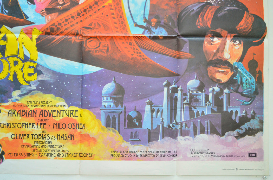 ARABIAN ADVENTURE (Bottom Right) Cinema Quad Movie Poster 